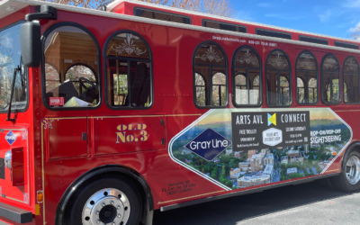 ArtsAVL Connect Trolley Launches Saturday, April 8th