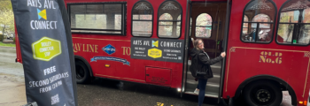 ArtsAVL Connect Trolley