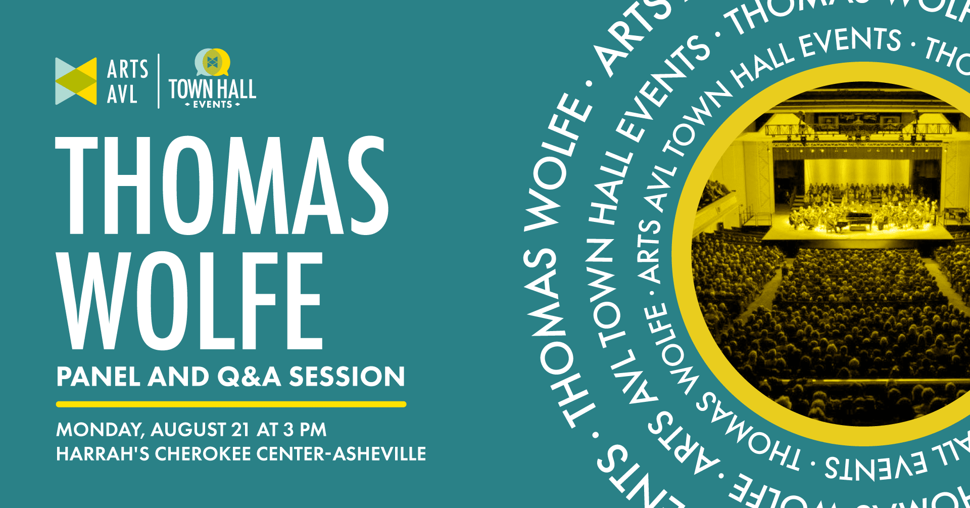 Arts AVL Hosts Discussion Of Thomas Wolfe Auditorium ArtsAVL