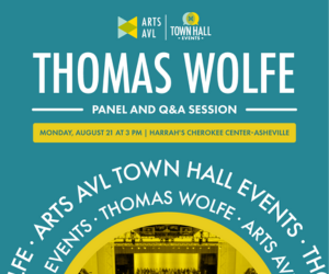 Arts AVL Hosts Discussion of Thomas Wolfe Auditorium
