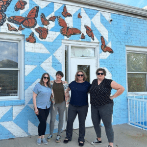 ArtsAVL Staff at Black Mountain Center for the Arts