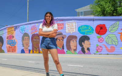Buncombe County’s First Creative Equity Mural Honors Local Latin Pride