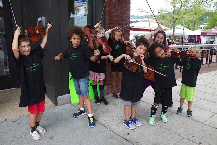 FiddleSquad - Ryan Reardon (1) Grassroot Grant Recipient Asheville Music School's Fiddle Squad