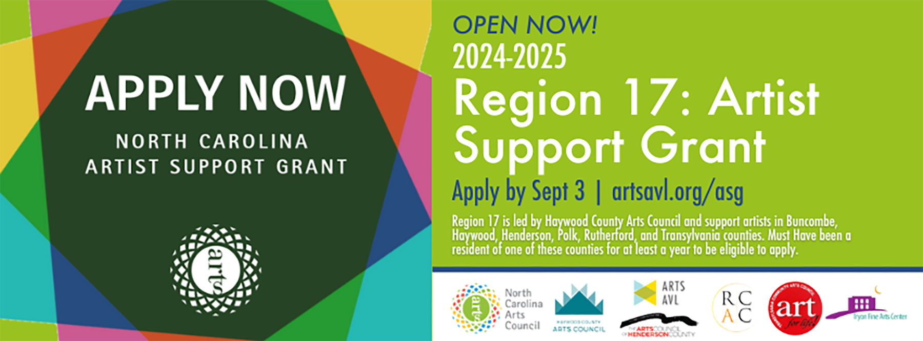 2024-25 Region 17 Artist Support Grant 2024-25 Region 17 Artist Support Grant