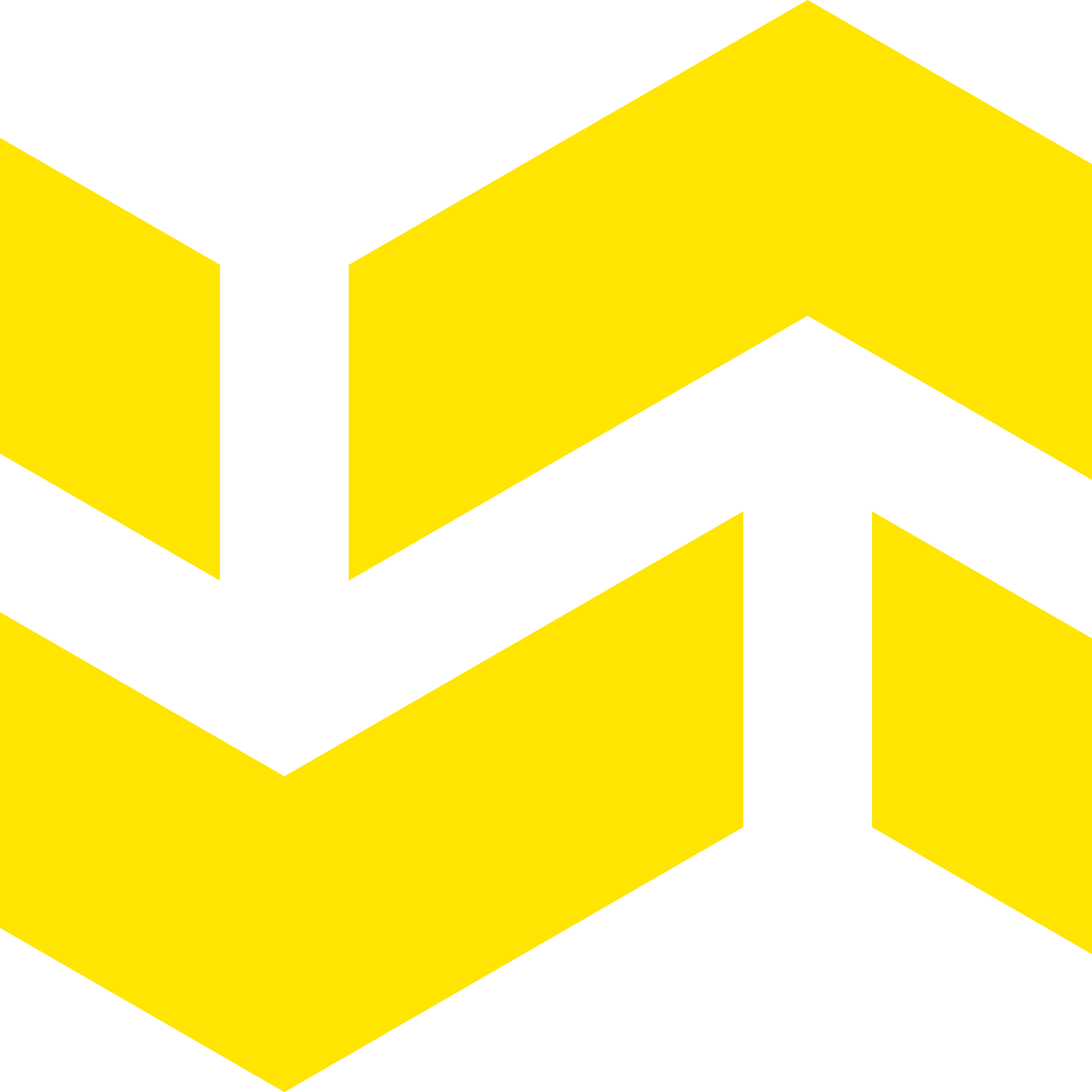 Yellow and black chevron hazard pattern with diagonal stripes across the image, resembling a warning design.